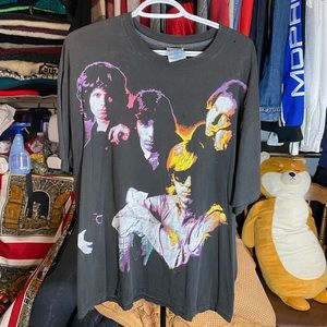 Very rare vintage the doors tee - faded and distressed XL